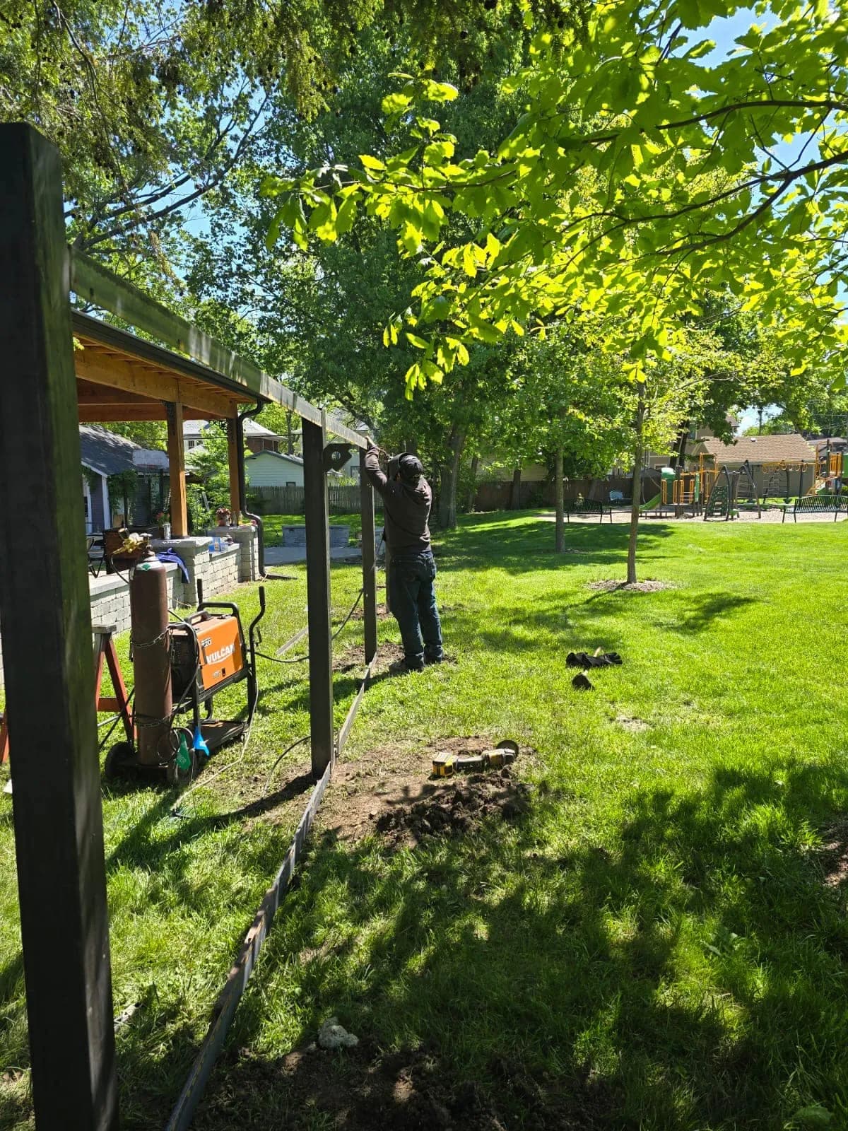 JM Welding Services – welder at work